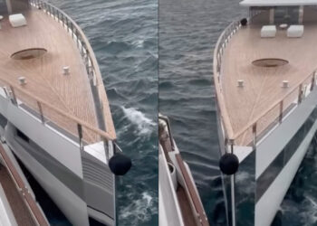 Scontro tra titani del mare nel golfo di Napoli: Il Venus di Steve Jobs graffia il Lady Moura del milionario messicano Salinas