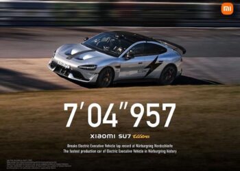 Xiaomi SU7 Ultra conquista il Nürburgring: è la berlina elettrica executive più veloce di sempre