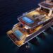Ecco il superyacht con piscina e autonomia oceanica: il 40MXP conquista il Mediterraneo