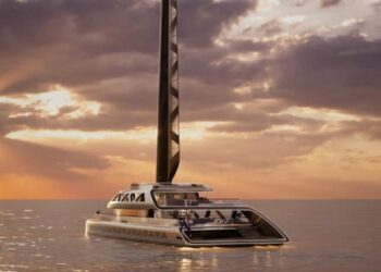 Addio alle vele tradizionali: scopri l’innovativo yacht con ala rotante di 245 m²